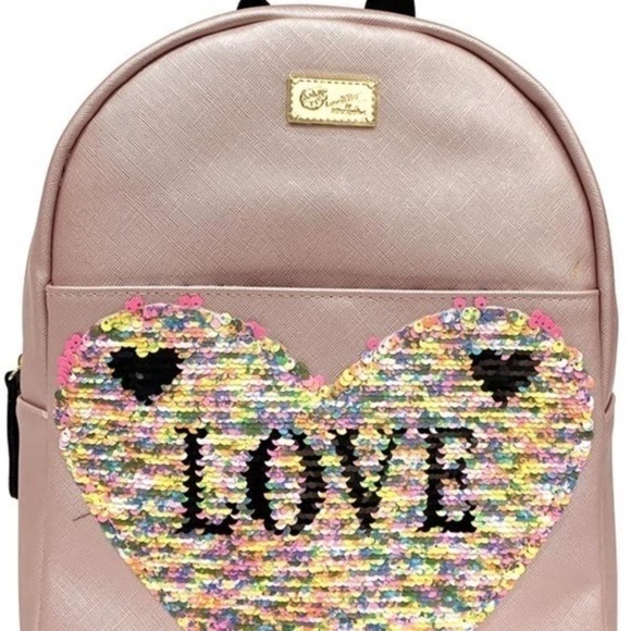 Betsey Johnson Backpack Pink LBDEBBIE Love main image 5